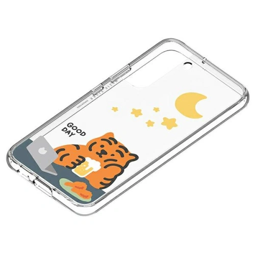 Kup Panel Samsung Galaxy S22 GP-TOU021HOSOW für das Case Frame Cover Muzik Tiger weiß/white - SMG780 - {ean13} - Sklep Home Screen