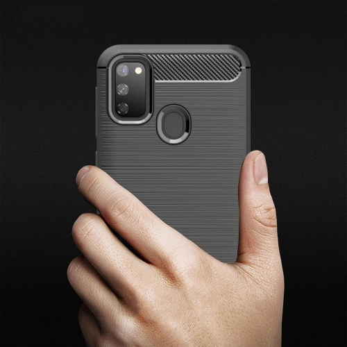 Buy Tech-Protect TPUCarbon Samsung Galaxy M21 Black - THP1502 - {ean13} - Home Screen Store Europe