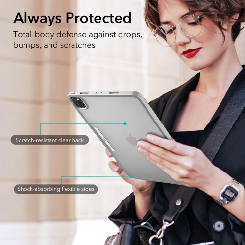 Kup Case ESR Ascend Hybrid Apple iPad Pro 12.9 2021/2022 (5. und 6. Generation) Grau - ESR624 - {ean13} - Sklep Home Screen