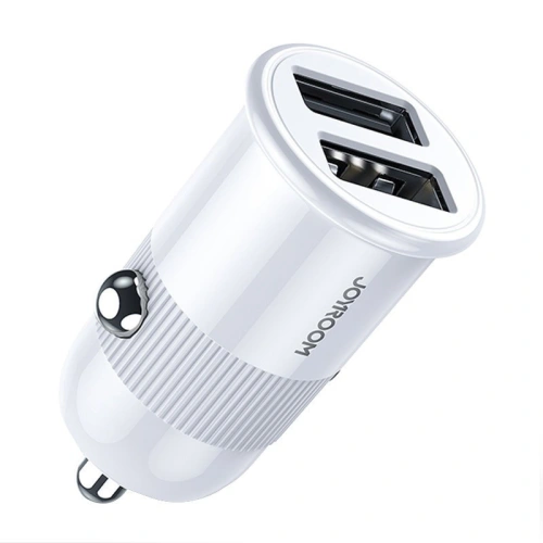 Kup Încărcător auto Joyroom 2x USB 3,1A alb (C-A06) - JYR95 - {ean13} - Sklep Home Screen