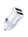 Încărcător auto Joyroom 2x USB 3,1A alb (C-A06)