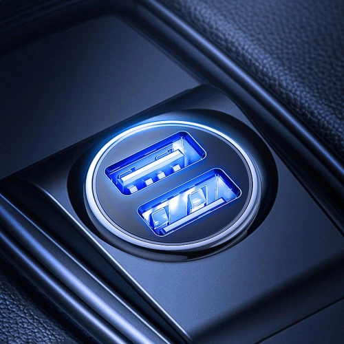 Kup Încărcător auto Joyroom 2x USB 3,1A alb (C-A06) - JYR95 - {ean13} - Sklep Home Screen