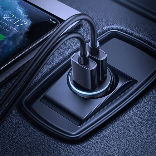 Kup Încărcător auto Joyroom 2x USB 3,1A alb (C-A06) - JYR95 - {ean13} - Sklep Home Screen