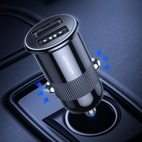 Kup Încărcător auto Joyroom 2x USB 3,1A alb (C-A06) - JYR95 - {ean13} - Sklep Home Screen