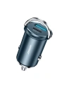 Ładowarka samochodowa Joyroom USB/USB-C 20W 5A Power Delivery Quick Charge 3.0 AFC SCP niebieski (C-A45)
