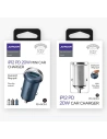 Kup Ładowarka samochodowa Joyroom USB/USB-C 20W 5A Power Delivery Quick Charge 3.0 AFC SCP szary (C-A45) - JYR99 - {ean13} - Sklep Home Screen