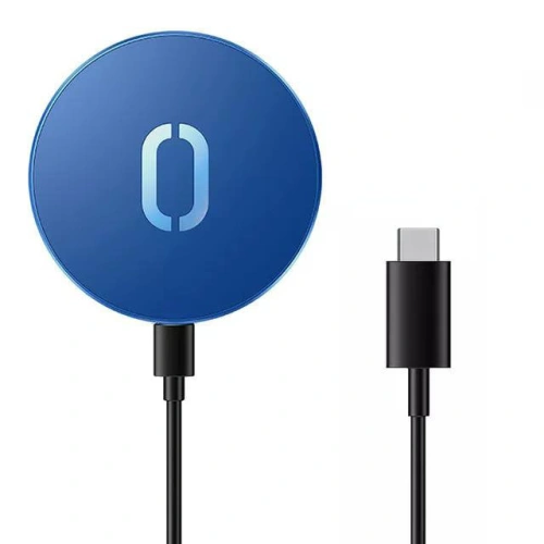 Kup Încărcător wireless Joyroom MagSafe Qi 15W + cablu USB-C albastru (JR-A28) - JYR100 - {ean13} - Sklep Home Screen