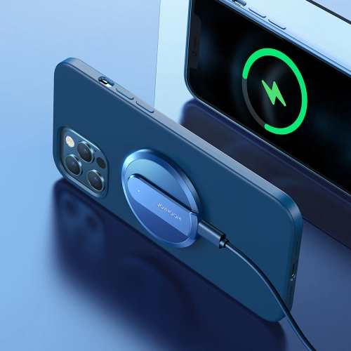 Kup Încărcător wireless Joyroom MagSafe Qi 15W + cablu USB-C albastru (JR-A28) - JYR100 - {ean13} - Sklep Home Screen