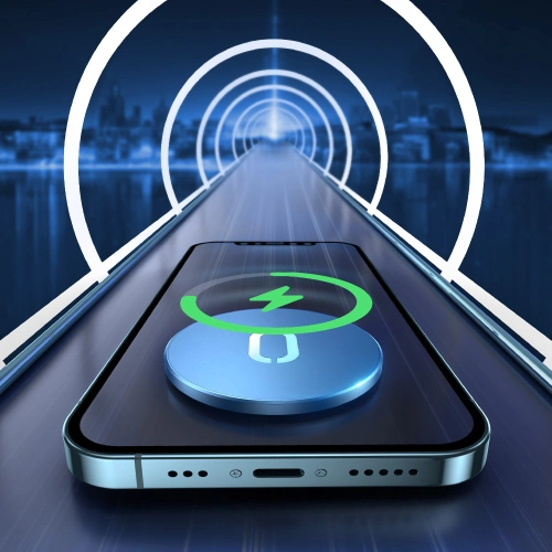 Kup Încărcător wireless Joyroom MagSafe Qi 15W + cablu USB-C albastru (JR-A28) - JYR100 - {ean13} - Sklep Home Screen
