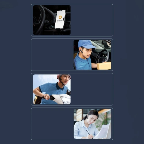 Kup Bezdrátová sluchátka Joyroom Bluetooth 5.0 do auta bílá (JR-B01) - JYR101 - {ean13} - Sklep Home Screen