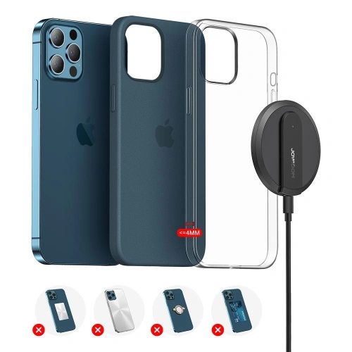 Kup Încărcător wireless Joyroom MagSafe Qi 15W + cablu USB-C albastru (JR-A28) - JYR100 - {ean13} - Sklep Home Screen