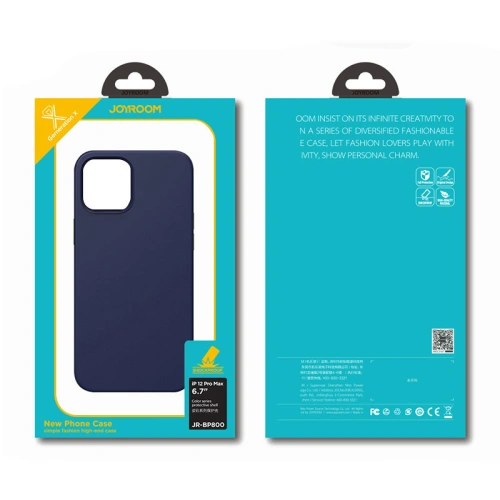 Kup Etui Joyroom Color Series Apple iPhone 12 Pro Max czarny (JR-BP800) - JYR143 - {ean13} - Sklep Home Screen