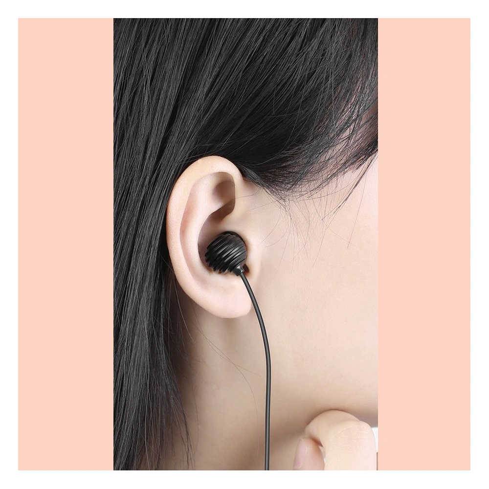 Słuchawki Joyroom 3,5mm mini jack z pilotem i mikrofonem biały (JR-EL112)