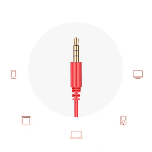 Buy Joyroom in-ear earphones 3.5mm mini jack with remote and microphone white (JR-EL112) - JYR151 - {ean13} - Home Screen Store Europe