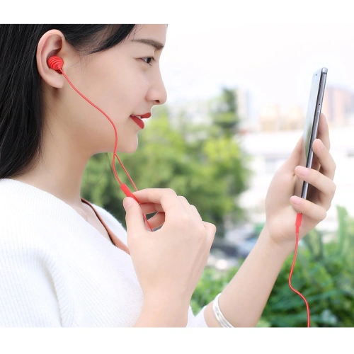 Buy Joyroom in-ear earphones 3.5mm mini jack with remote and microphone white (JR-EL112) - JYR151 - {ean13} - Home Screen Store Europe