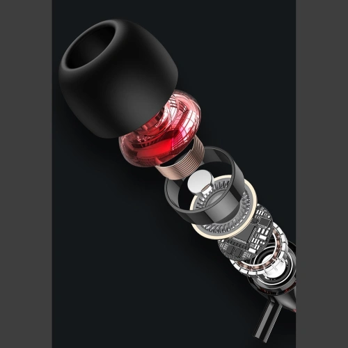Kup Căști Joyroom jack mini de 3,5mm cu telecomandă și microfon negru (JR-EL114) - JYR152 - {ean13} - Sklep Home Screen