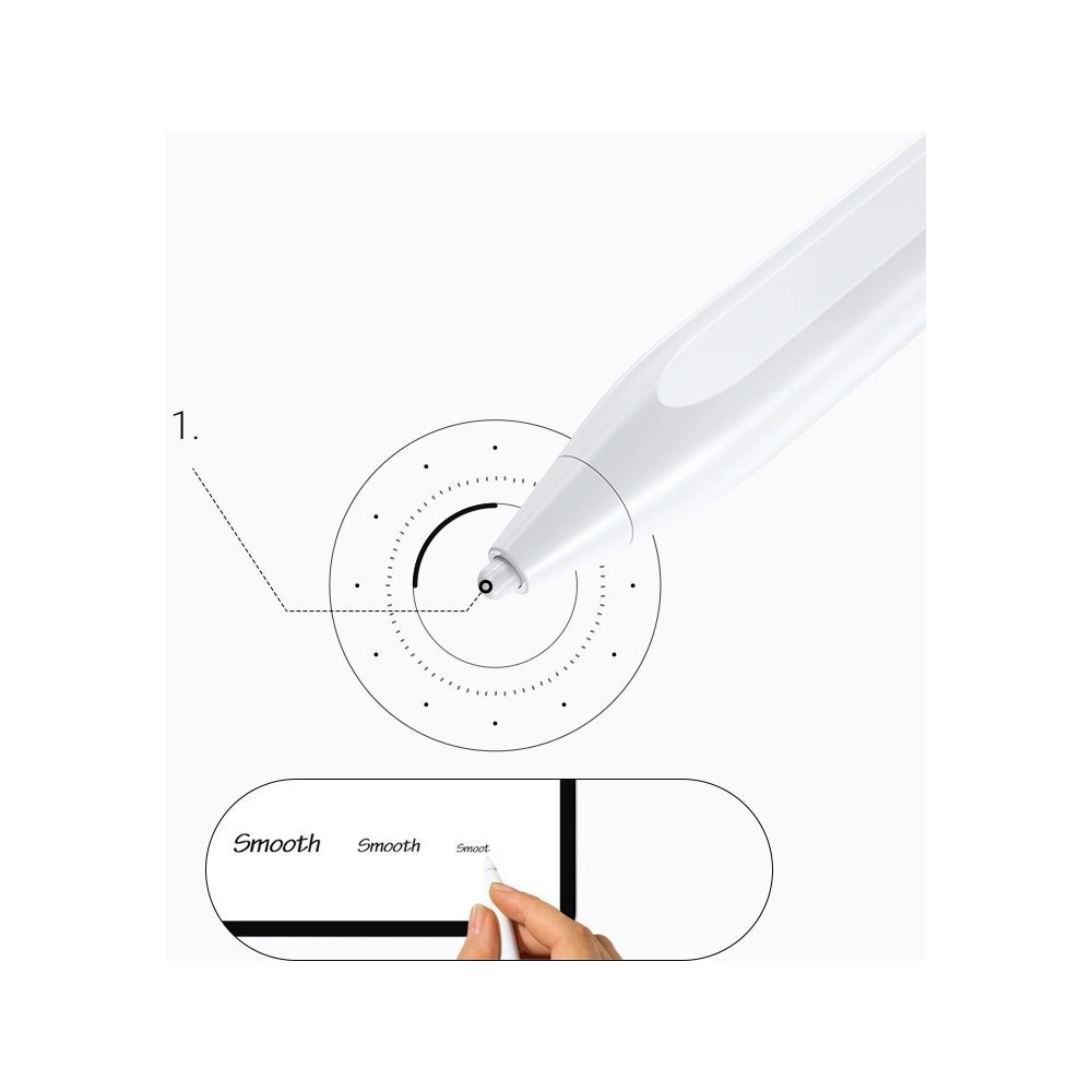 Rysik Joyroom pojemnościowy rysik do Apple iPad (aktywny) czarny (JR-K12)