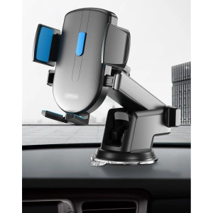 Buy Joyroom car phone holder with telescopic extendable arm for dashboard and windshield black (JR-OK3) - JYR155 - {ean13} - Home Screen Store Europe