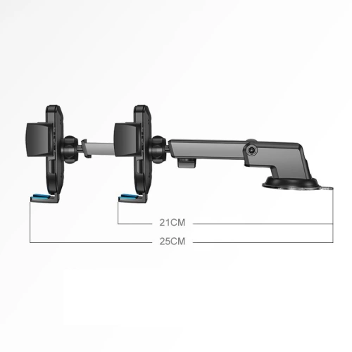 Buy Joyroom car phone holder with telescopic extendable arm for dashboard and windshield black (JR-OK3) - JYR155 - {ean13} - Home Screen Store Europe