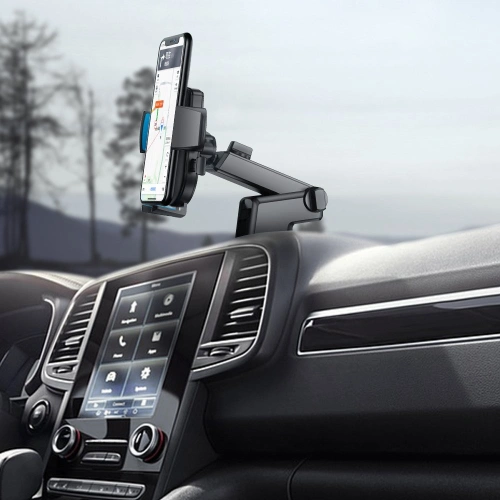 Buy Joyroom car phone holder with telescopic extendable arm for dashboard and windshield black (JR-OK3) - JYR155 - {ean13} - Home Screen Store Europe