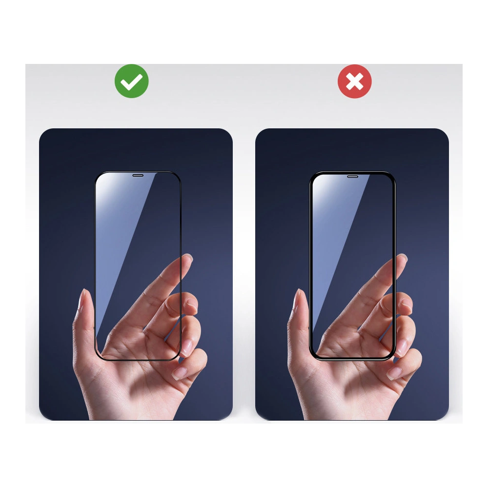 Szkło hartowane Joyroom Knight Series 2,5D Apple iPhone 12 mini czarny (JR-PF595)