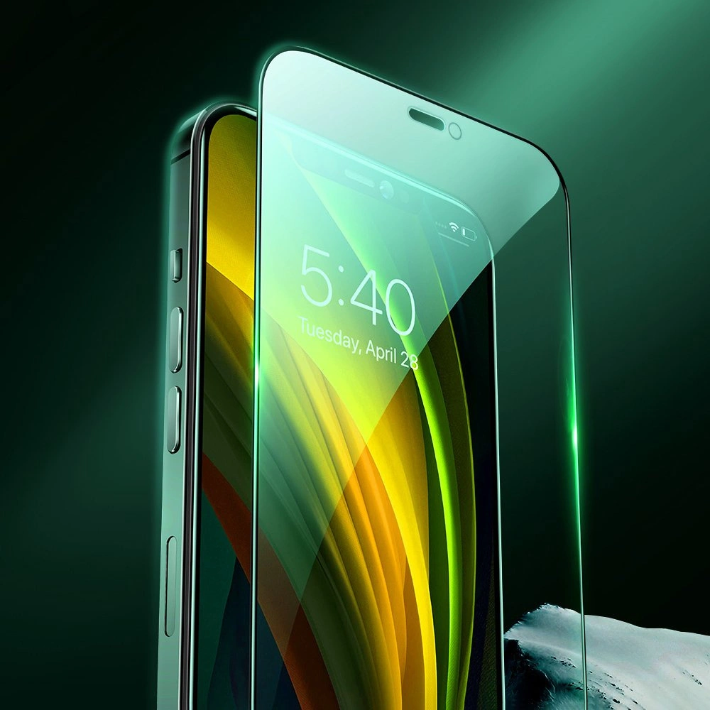 Szkło hartowane Joyroom Knight Series 2,5D Anti Blue Light Apple iPhone 12 mini czarny (JR-PF598)