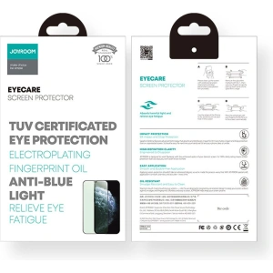 Buy Joyroom Knight Series Glass 2,5D Anti Blue Light Apple iPhone 12 mini black (JR-PF598) - JYR157 - {ean13} - Home Screen Store Europe