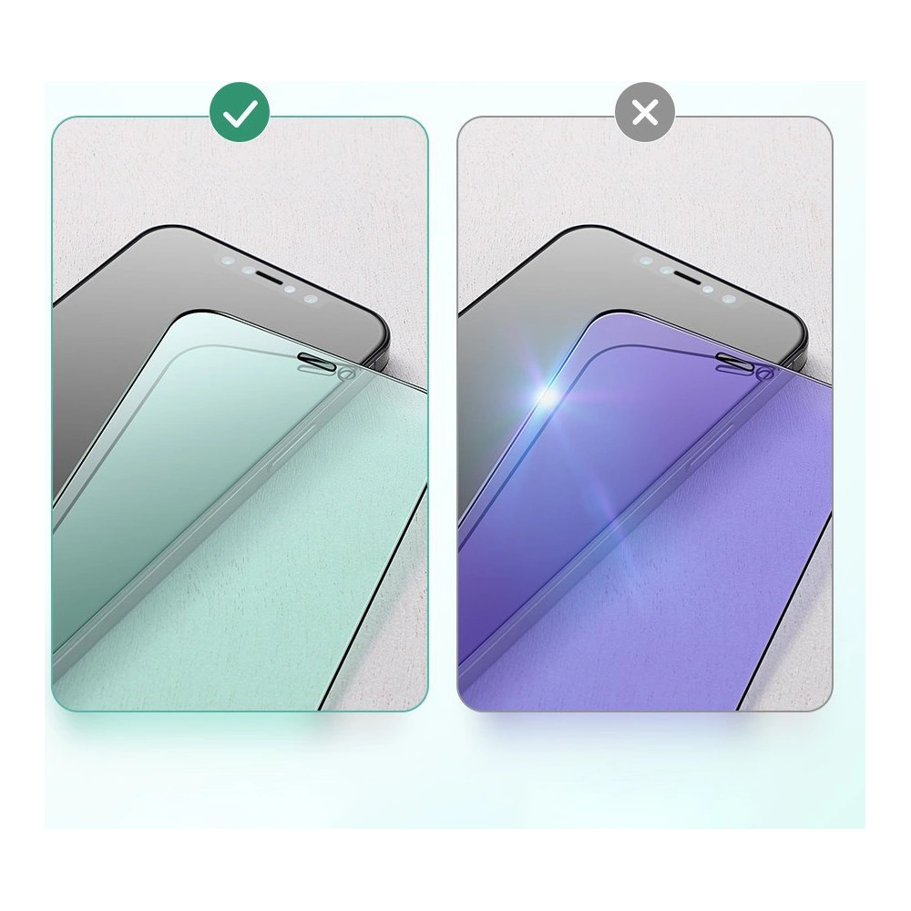 Szkło hartowane Joyroom Knight Series 2,5D Anti Blue Light Apple iPhone 12 mini czarny (JR-PF598)