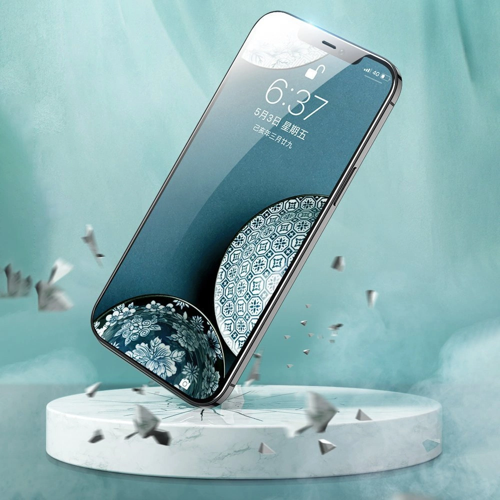 Szkło hartowane ceramiczne Joyroom Knight Series 2,5D Apple iPhone 12 mini czarny (JR-PF610)