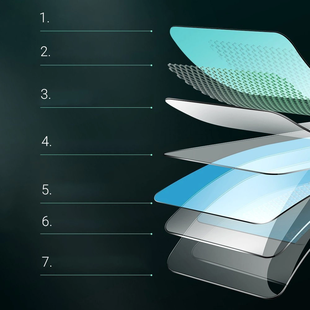 Szkło hartowane ceramiczne Joyroom Knight Series 2,5D Apple iPhone 12 mini czarny (JR-PF610)