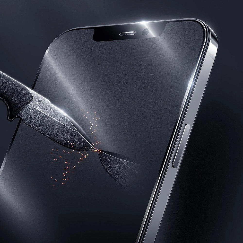 Szkło hartowane gamingowe Joyroom Knight Series 2,5D Apple iPhone 12 mini czarny (JR-PF625)