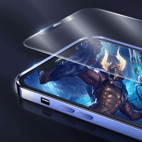 Kup Sticlă securizată gaming Joyroom Knight Series 2,5D Apple iPhone 12 mini negru (JR-PF625) - JYR160 - {ean13} - Sklep Home Screen
