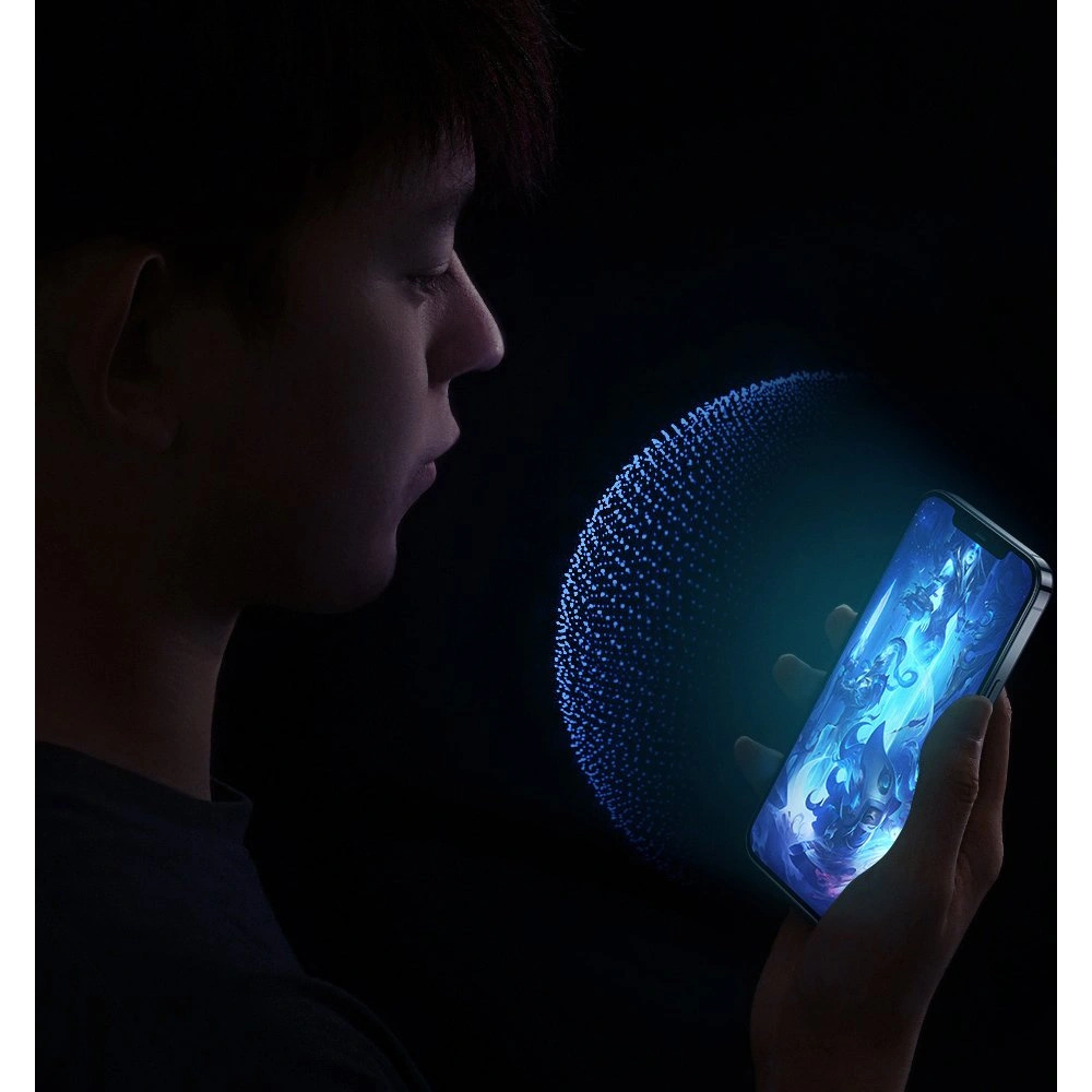 Szkło hartowane gamingowe Joyroom Knight Series 2,5D Apple iPhone 12 mini czarny (JR-PF625)