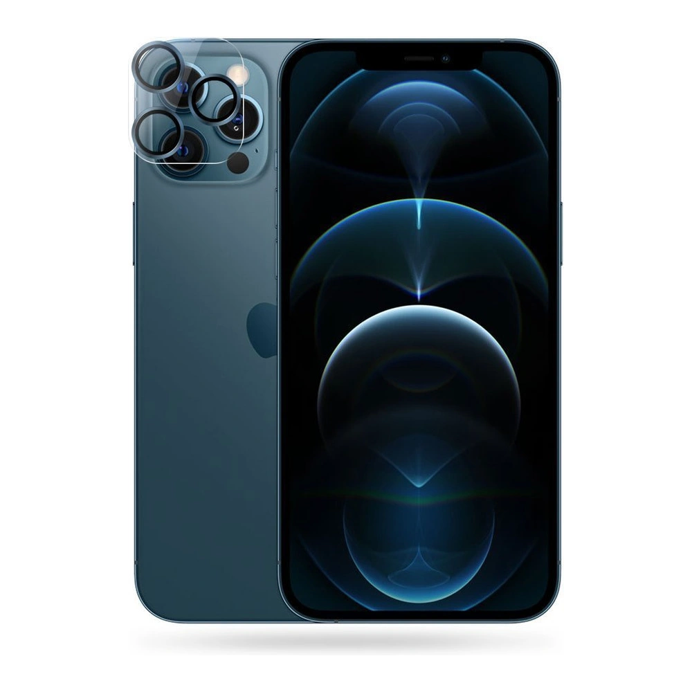 Szkło na aparat Joyroom Shining Series Apple iPhone 12 mini zielony (JR-PF686)