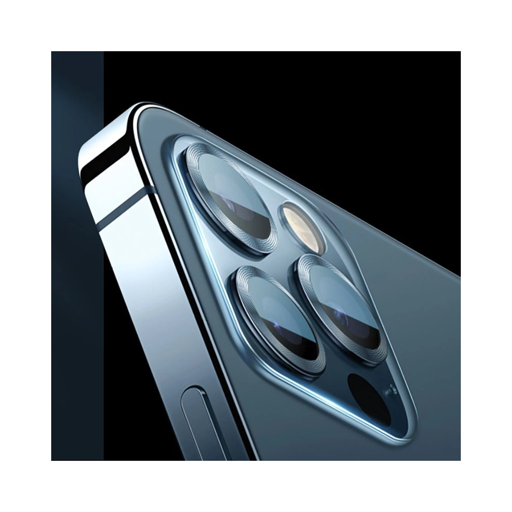 Szkło na aparat Joyroom Shining Series Apple iPhone 12 mini zielony (JR-PF686)