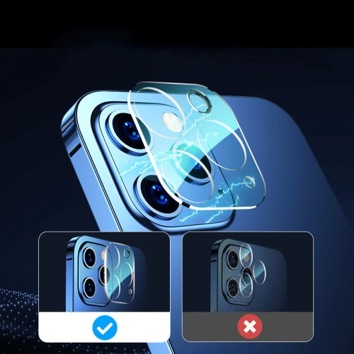 Kup Szkło na aparat Joyroom Mirror Series Apple iPhone 12 Pro Max przezroczysty (JR-PF731) - JYR170 - {ean13} - Sklep Home Screen