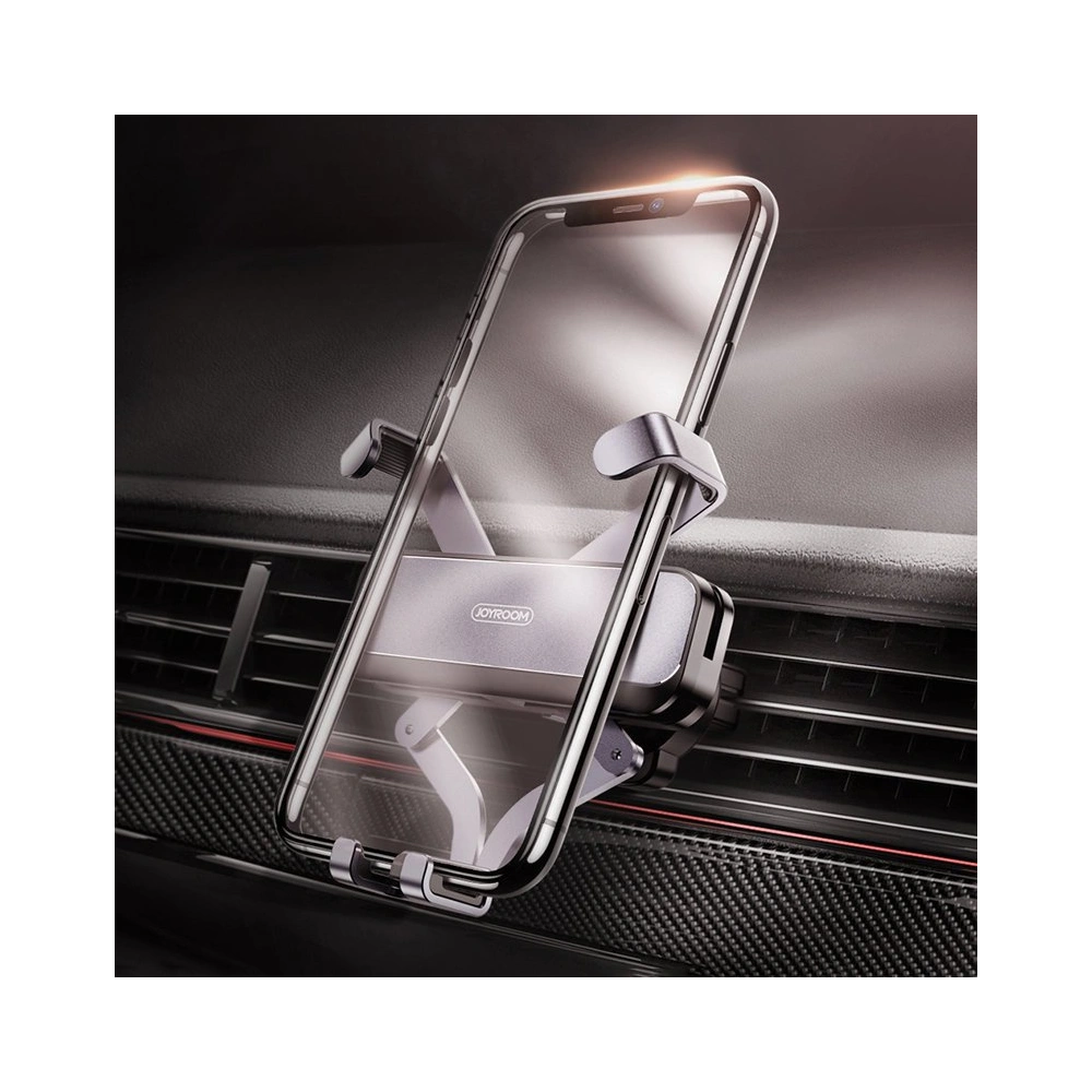 Uchwyt samochodowy Joyroom na kratkę wentylacyjną nawiew czarny (JR-ZS211)
