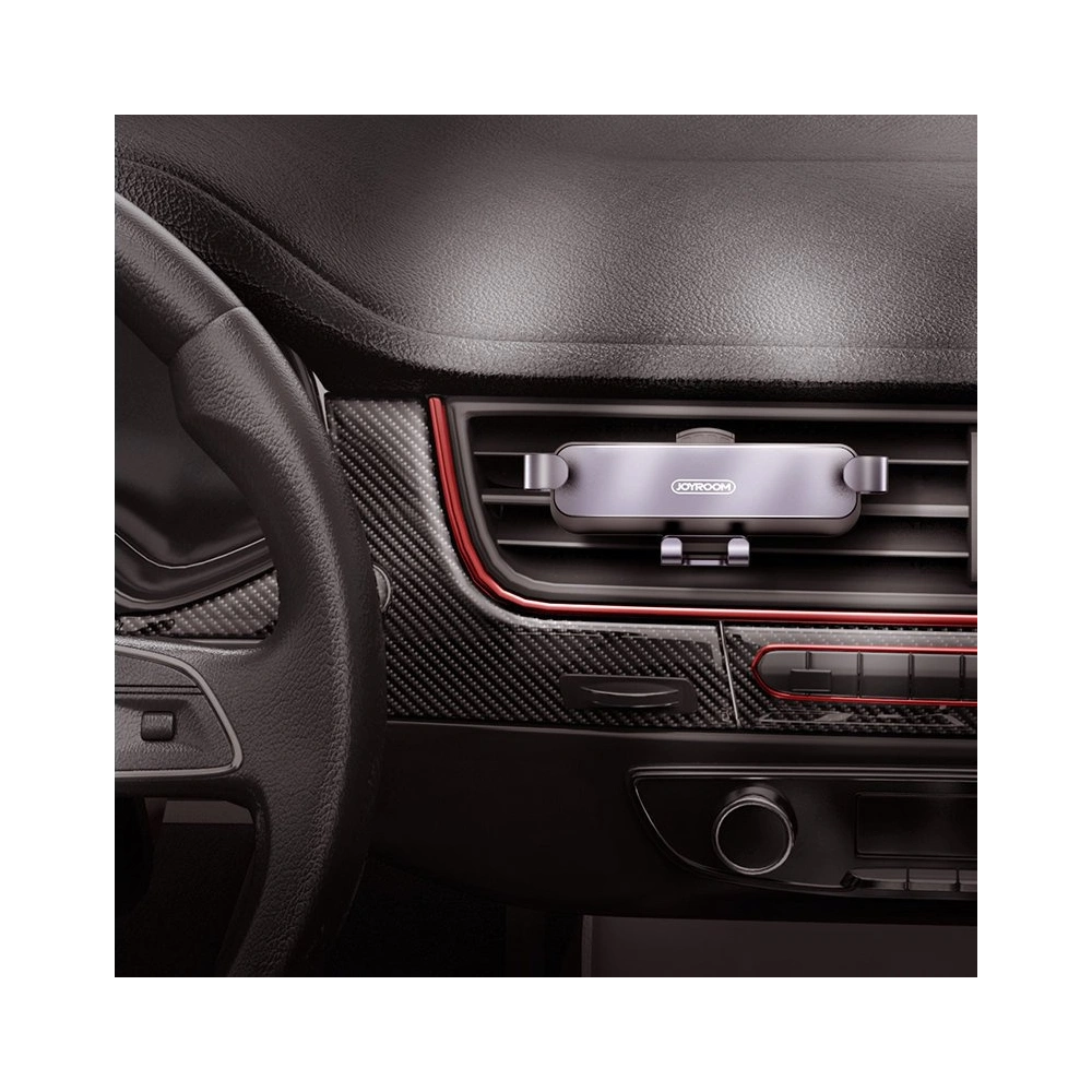 Uchwyt samochodowy Joyroom na kratkę wentylacyjną nawiew czarny (JR-ZS211)