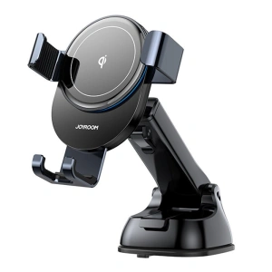 Kup Auto-Halterung mit kabellosem Ladegerät Joyroom Qi 15W für das Armaturenbrett grau (JR-ZS212) - JYR174 - {ean13} - Sklep Home Screen