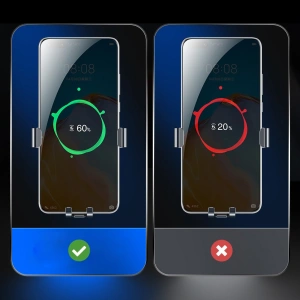 Kup Auto-Halterung mit kabellosem Ladegerät Joyroom Qi 15W für das Armaturenbrett grau (JR-ZS212) - JYR174 - {ean13} - Sklep Home Screen