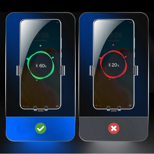 Kup Auto-Halterung mit kabellosem Ladegerät Joyroom Qi 15W für das Armaturenbrett grau (JR-ZS212) - JYR174 - {ean13} - Sklep Home Screen