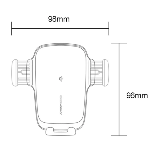 Kup Automatischer Auto-Halter mit kabellosem Ladegerät Joyroom Qi 15W für das Armaturenbrett schwarz (JR-ZS248) - JYR175 - {ean13} - Sklep Home Screen