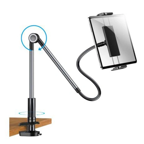 Buy Joyroom rotary adjustment lazy holder desktop phone and tablet holder black (JR-ZS263) - JYR176 - {ean13} - Home Screen Store Europe