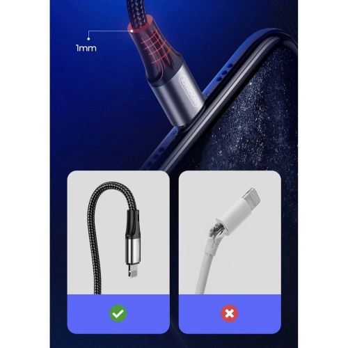 Kup Cablul Joyroom USB/Lightning 3A 0,2m negru (S-0230N1) - JYR177 - {ean13} - Sklep Home Screen