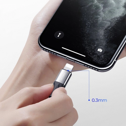 Buy Joyroom USB - Lightning cable 3A 0,2 m black (S-0230N1) - JYR177 - {ean13} - Home Screen Store Europe