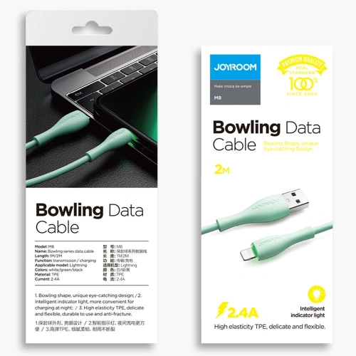 Kup Kabel Joyroom USB/Lightning 2,4A 1m bílý (S-1030M8) - JYR179 - {ean13} - Sklep Home Screen