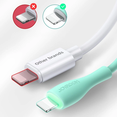 Kup Cablul Joyroom USB/Lightning 2,4A 1m alb (S-1030M8) - JYR179 - {ean13} - Sklep Home Screen