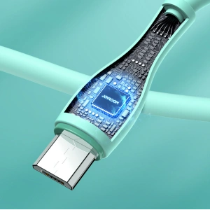 Joyroom USB - microUSB cable 2,4 A 1 m black (S-1030M8)