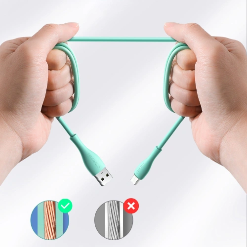 Kup Kabel Joyroom USB/microUSB 2,4A 1m czarny (S-1030M8) - JYR180 - {ean13} - Sklep Home Screen