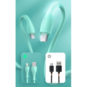 Kabel Joyroom USB/microUSB 2,4A 1m bílý (S-1030M8)
